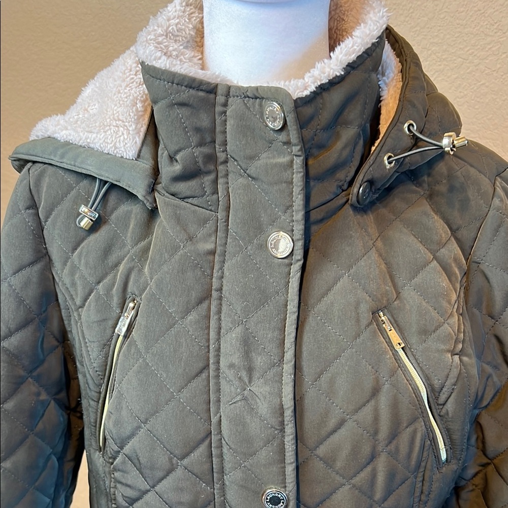 Laundry by Shelli Segal Quilted Coat S - Picture 5 of 13
